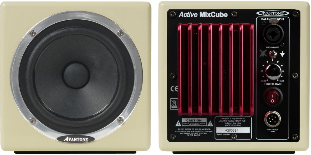AVANTONE MixCubes Active — Studio Monitor, nearfield reference loudspeaker