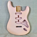 Unbranded Stratocaster Shell Pink Pearl Guitar Body SSS