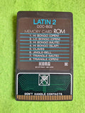 Korg DDC-B02 Latin 2 Card for DDD-1 DDD-5