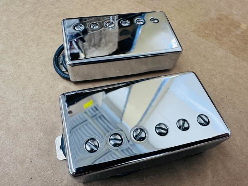Schecter Sunset Strip Bridge & Pasadena Classic Neck Pickup Set Nickel
