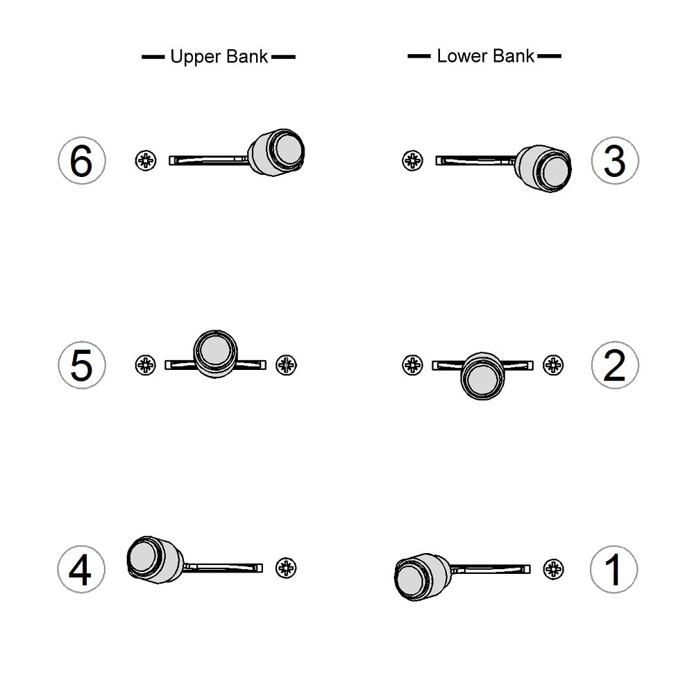 Free-Way 3B3-01 3-Way/6-Position Pickup Switch