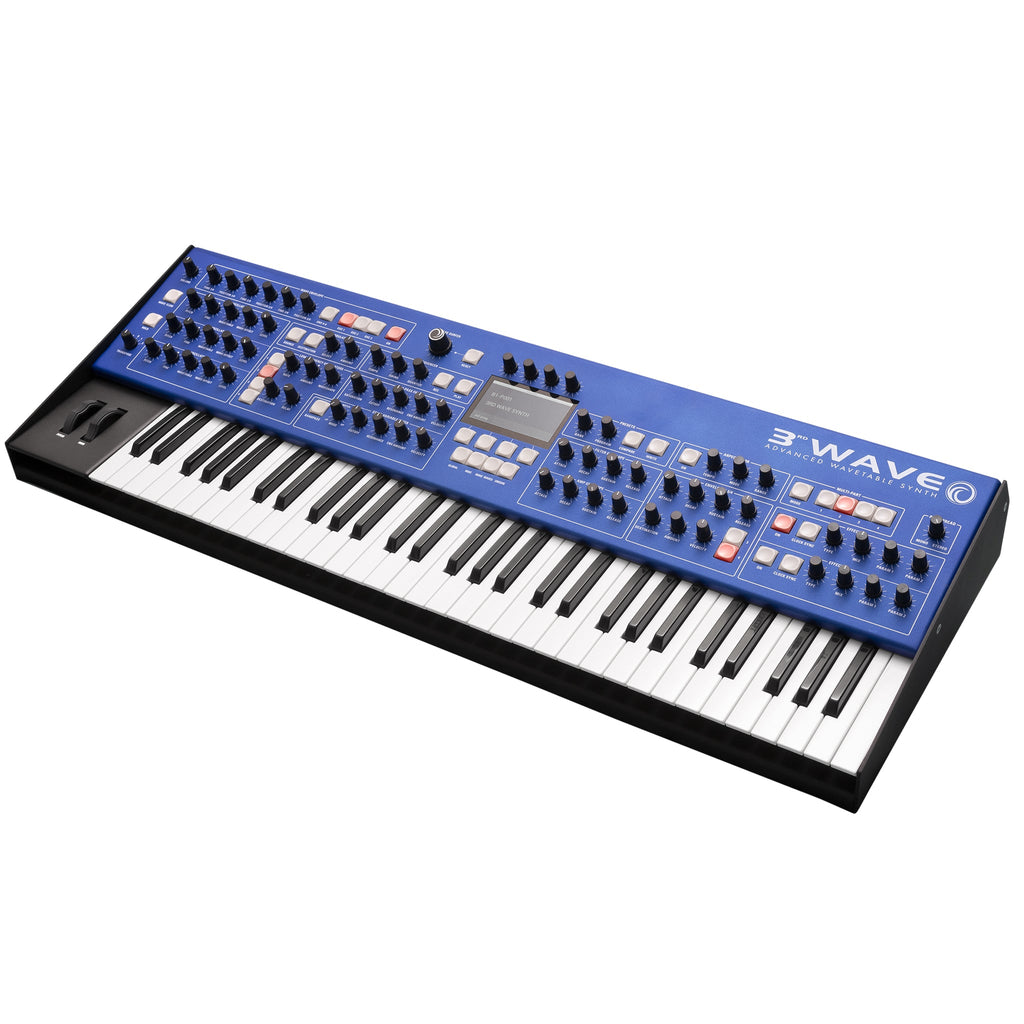 Groove Synthesis 3rd Wave 61 Key Wavetable, 24-voice polyphony, 2 Part Multitimbral Keyboard Synthesizer, keyboard synthesizer instrument