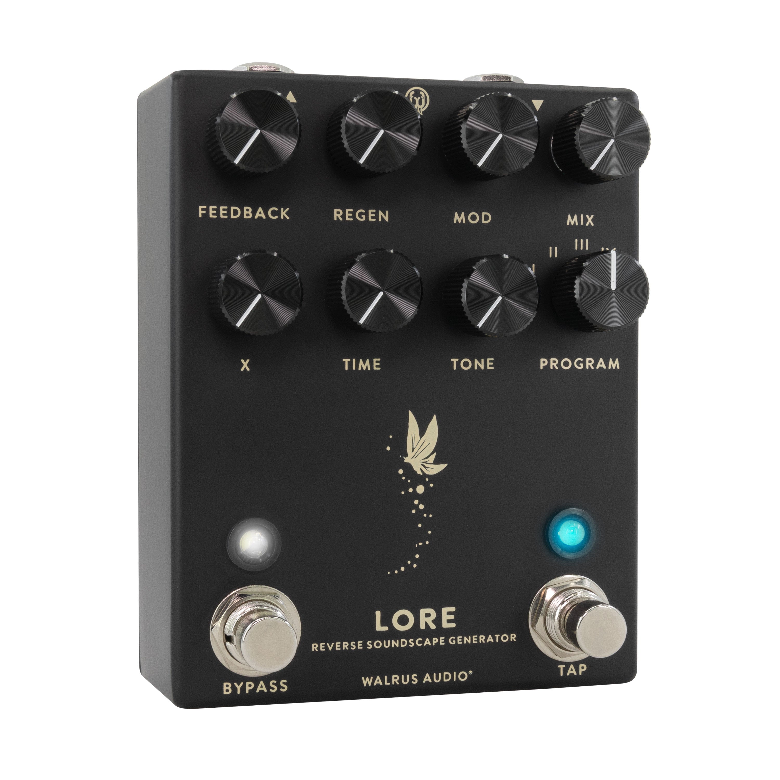 Walrus Audio Lore - Reverse Soundscape Generator - Black