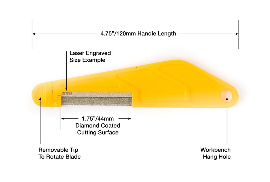 Music Nomad Diamond Coated Individual Nut Files