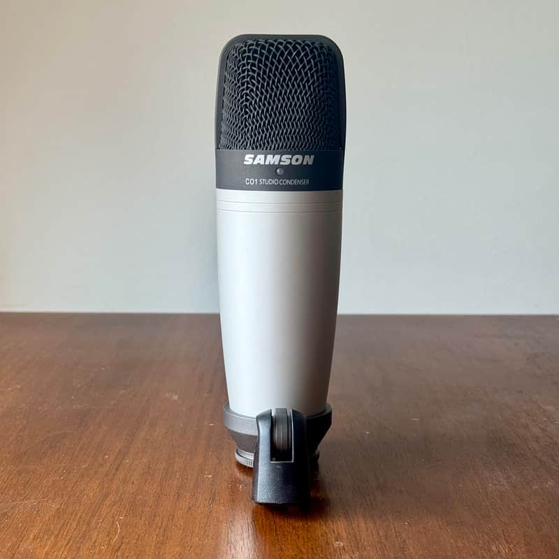 Samson C01 Large Diaphragm Cardioid Condenser Microphone 2010s - Silver