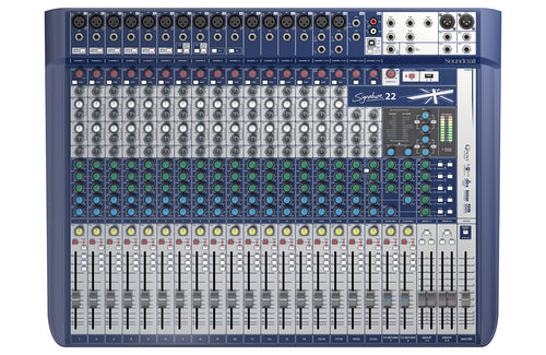 22 Channel Analog Mixer with Lexicon Effects and USB