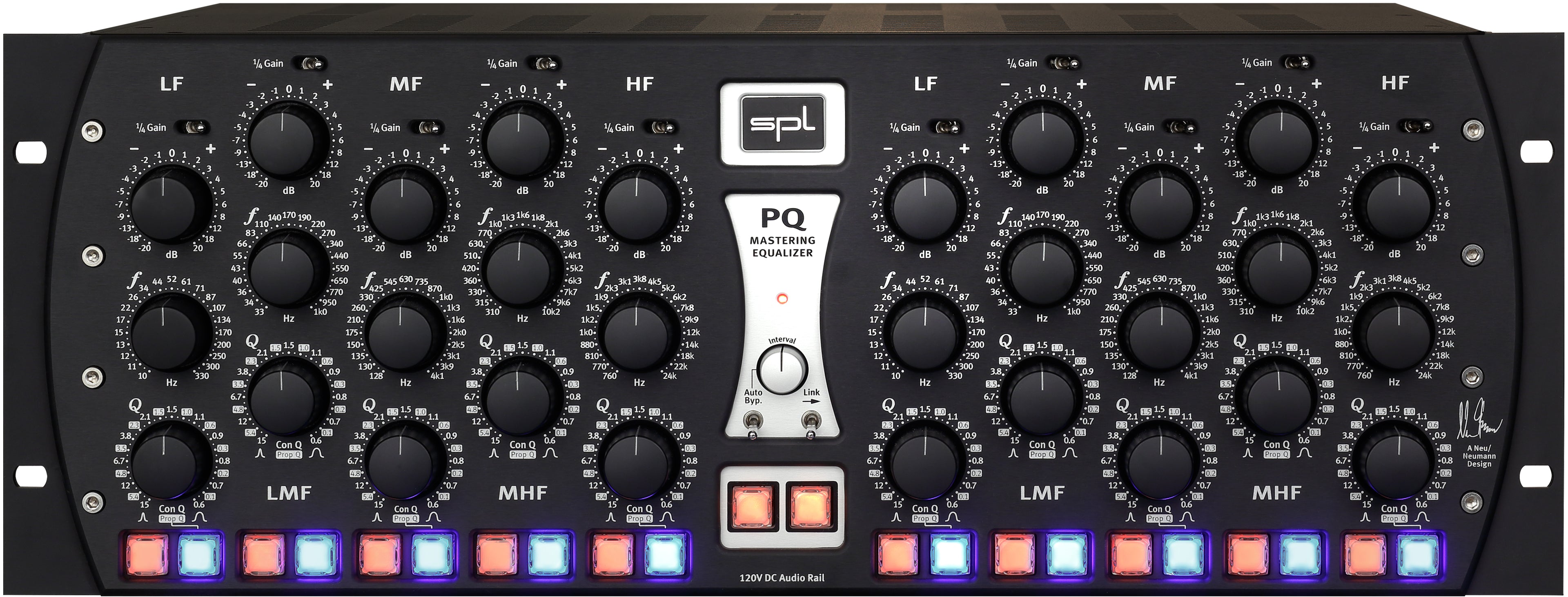 PQ Mastering Equalizer - Black
