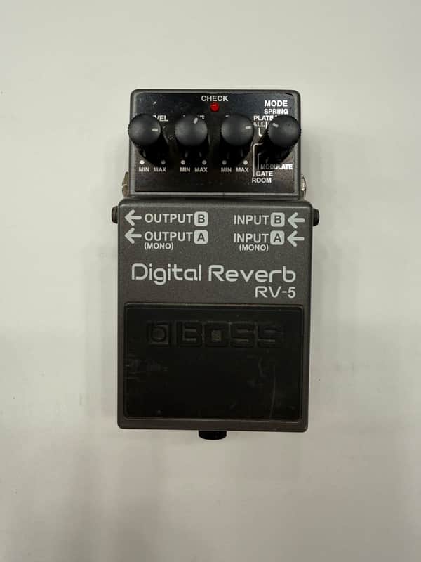 Boss Roland RV-5 Digital Reverb Stereo Guitar Effect Pedal
