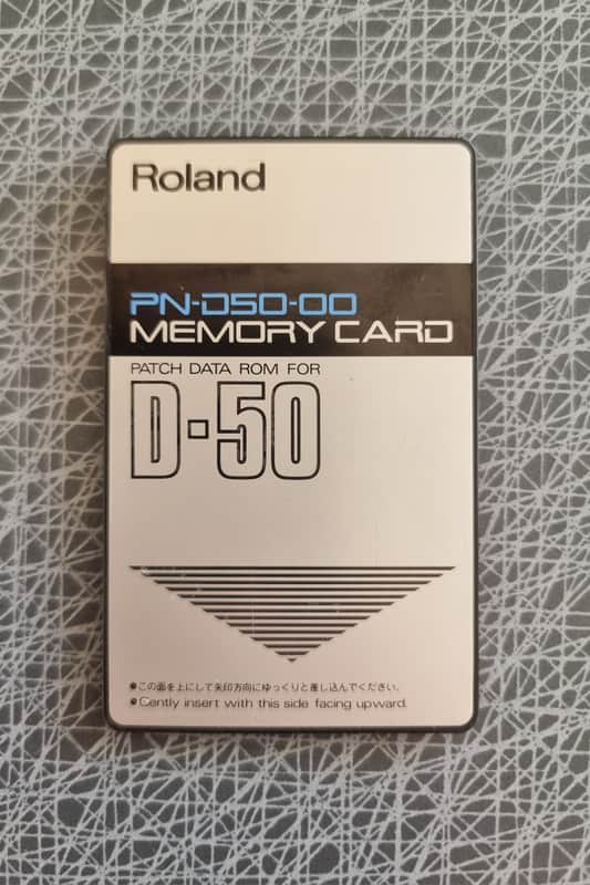 Roland PN-D50-00 Memory Card for D50 / D550