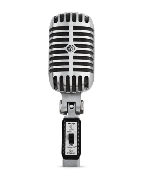 Shure 55SH Series II Iconic Unidyne Vocal Microphone, studio recording microphone body
