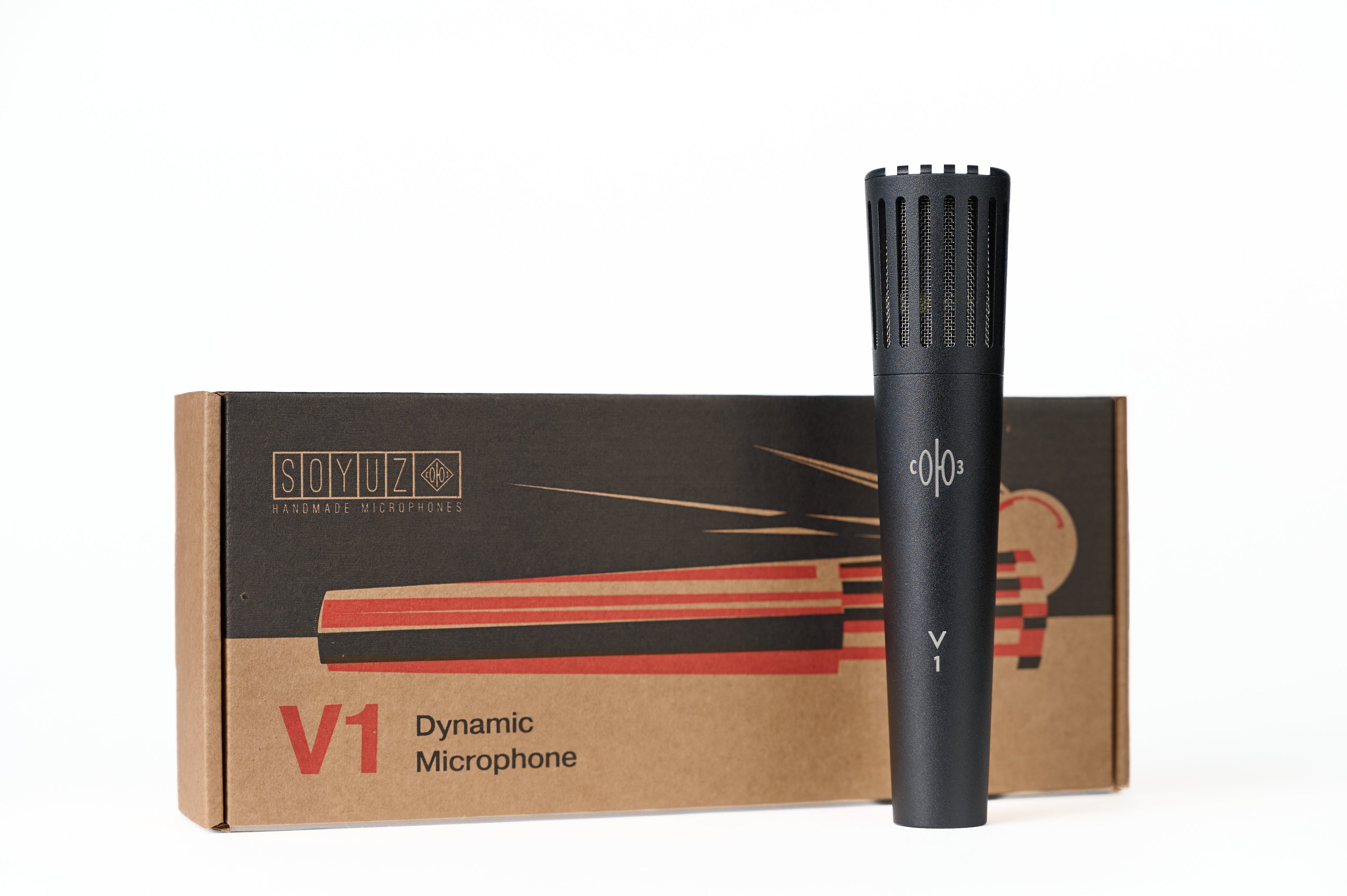 SOYUZ MICROPHONES V1 Black, studio recording microphone body