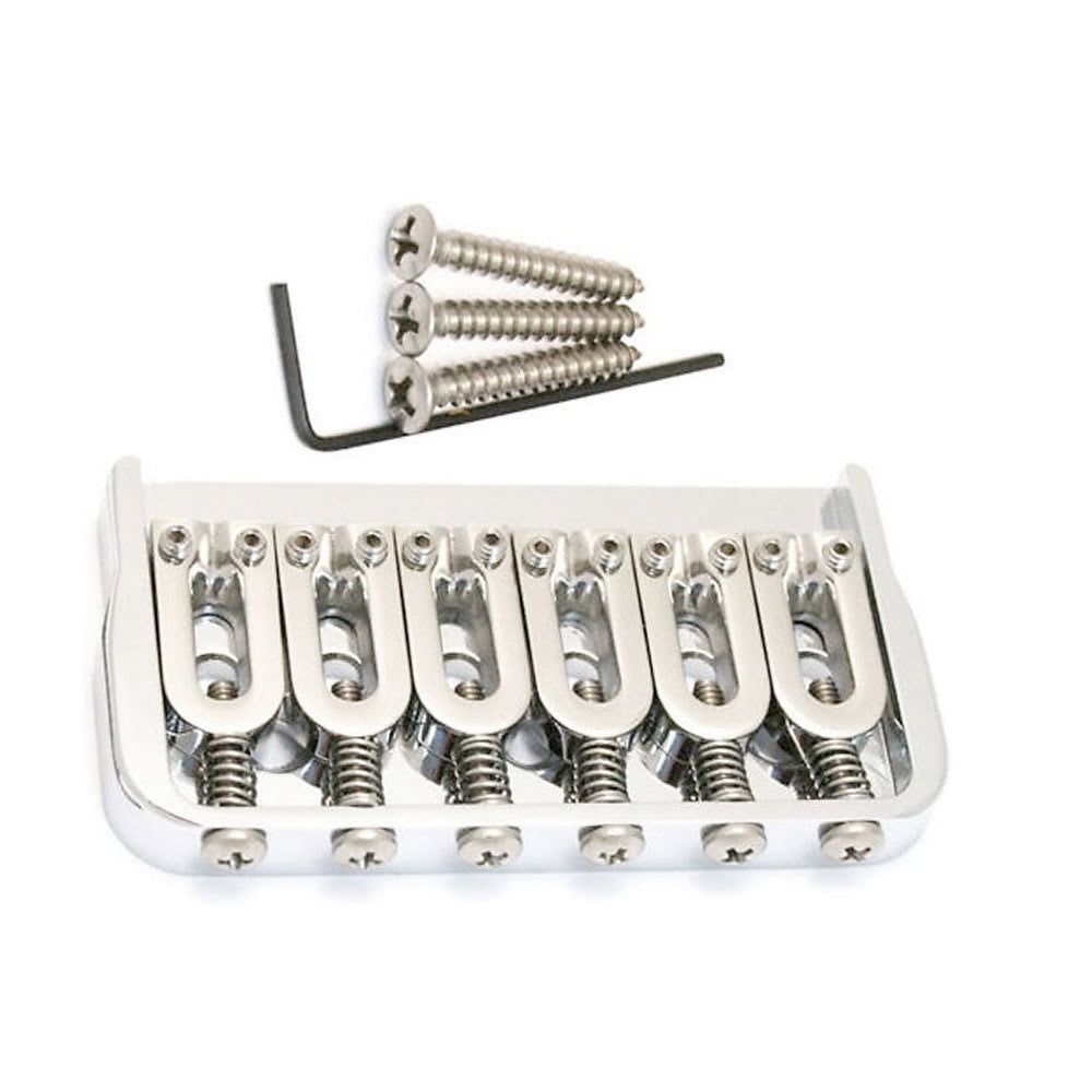 Hipshot 41060C 6 String Fixed Guitar Bridge