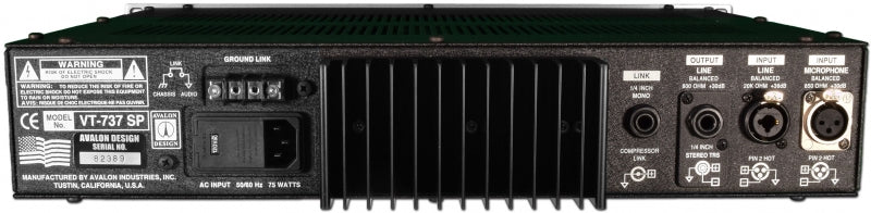 AVALON VT-737sp (Silver) — Preamp / DI