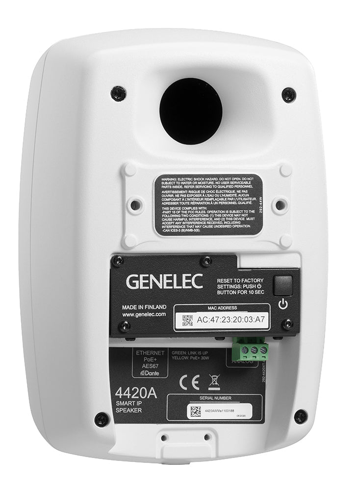 GENELEC 4420AWM — Studio Monitor, nearfield reference loudspeaker