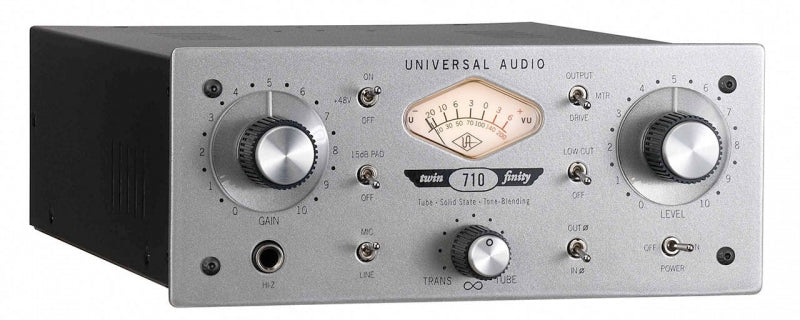 UNIVERSAL AUDIO 710 Twin-Finity — Microphone, studio recording microphone body