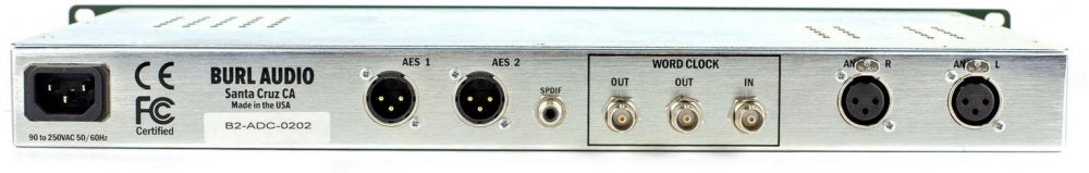 BURL AUDIO B2 Bomber ADC — Converter