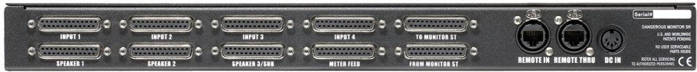 DANGEROUS MUSIC Monitor SR — Monitor Controller