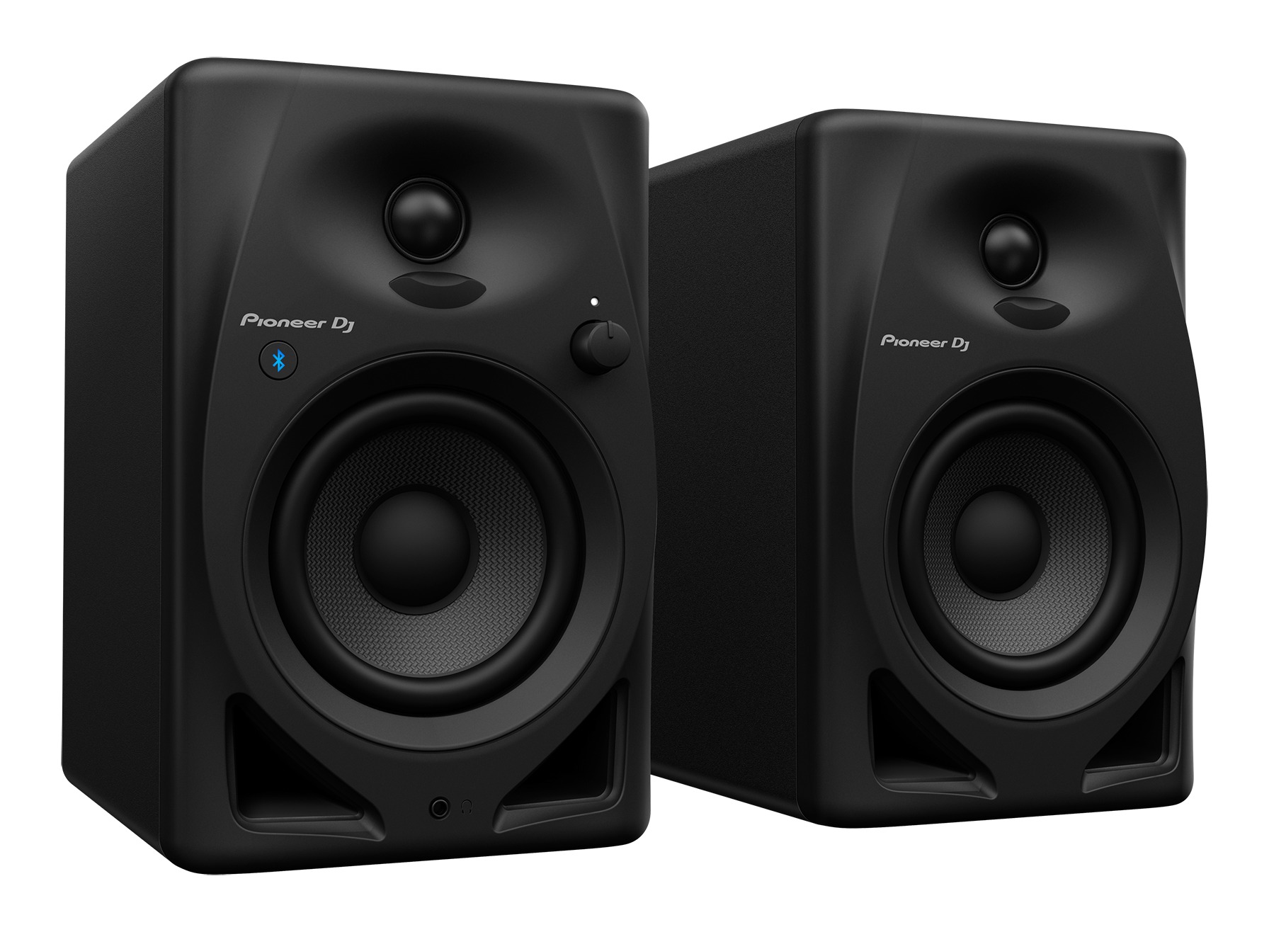 DM-40D-BT 4'' Desktop Monitor System with Bluetooth - Black (Pair)
