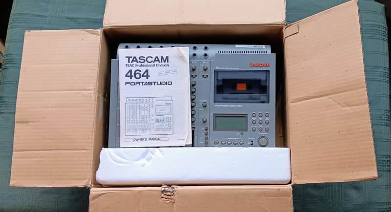 TASCAM 464 Portastudio 4-Track Cassette Recorder 1990s - Gray