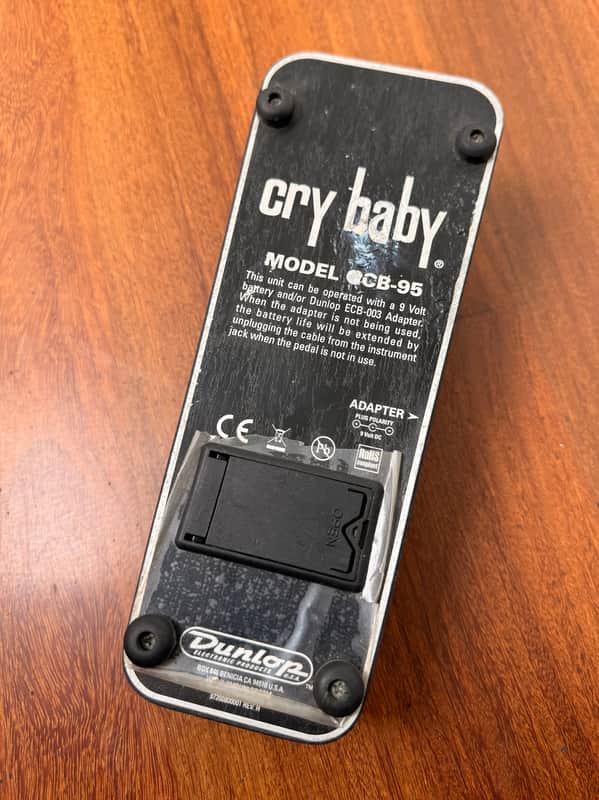 🎸 Dunlop Cry Baby GCB95 — Wah Clásico