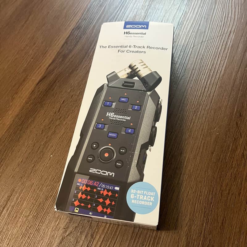 Zoom H6essential Portable Recorder 2024 - Present - Black
