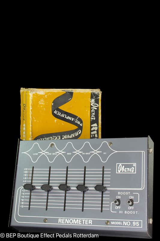 Ibanez Renometer graphic equalizer booster 1970's Japan