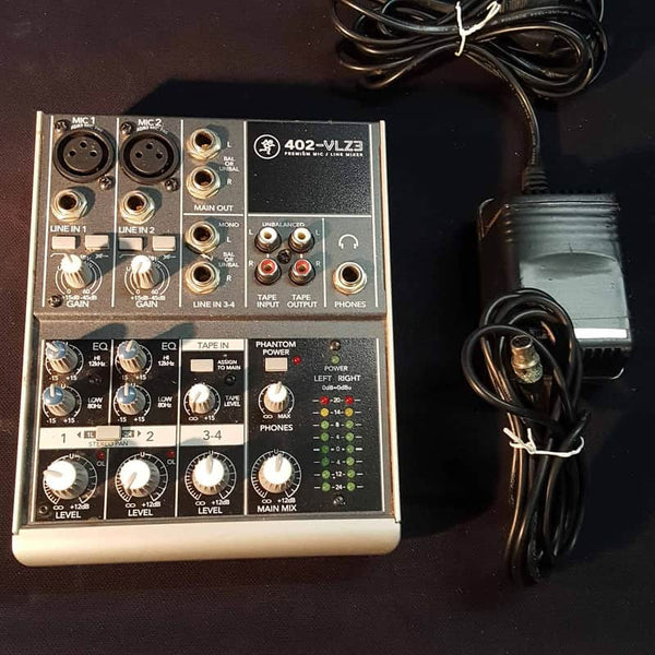 Mackie 402 VLZ3 mixer 2000's - Silver