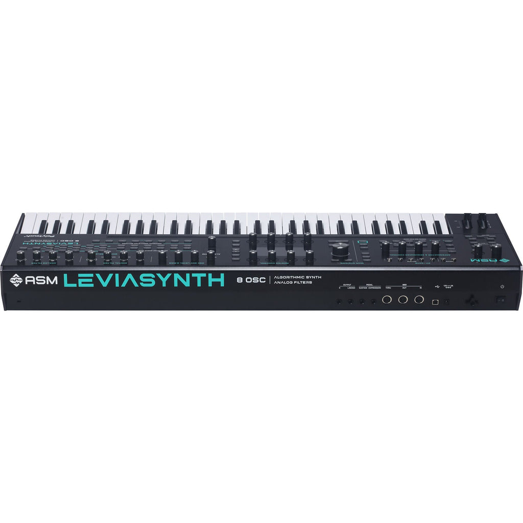 Ashun Sound Machines ASM Leviasynth LSKB - Hybrid Algorithmic Synth Keyboard With 16 voices, 8 Oscillators Per Voice — Synthesizer