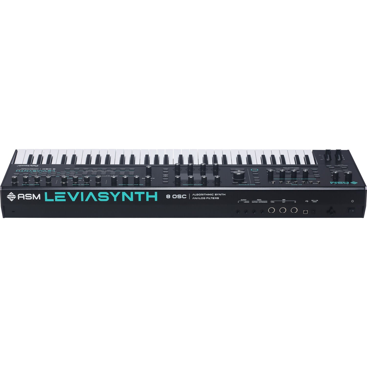 Ashun Sound Machines ASM Leviasynth LSKB - Hybrid Algorithmic Synth Keyboard With 16 voices, 8 Oscillators Per Voice — Synthesizer