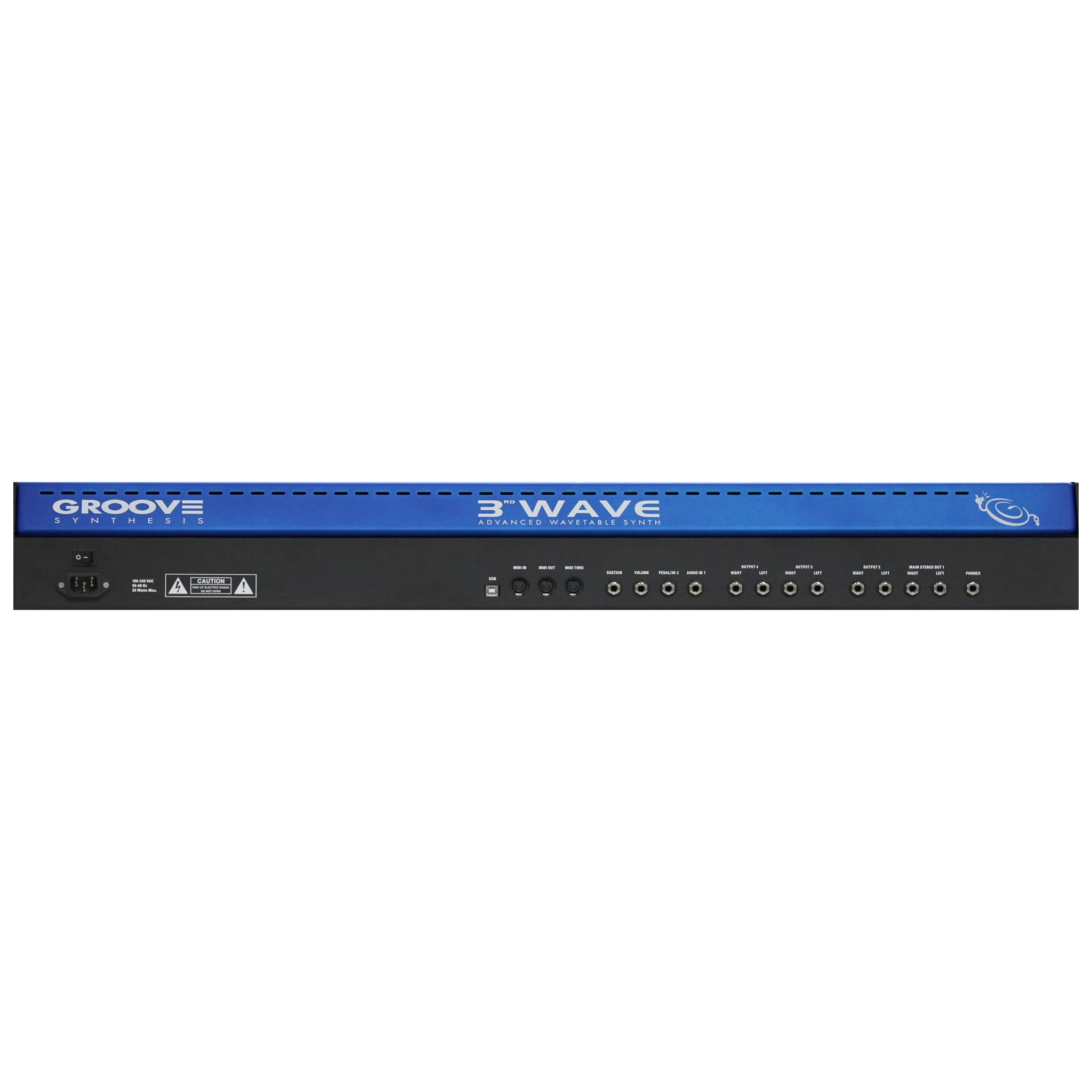 Groove Synthesis 3rd Wave 61 Key Wavetable, 24-voice polyphony, 2 Part Multitimbral Keyboard Synthesizer, keyboard synthesizer instrument