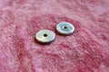 Vintage 1960's 1970's Gibson ABR-1 Bridge Thumbwheels - Chrome Finish - Les Paul Goldtop ES-335