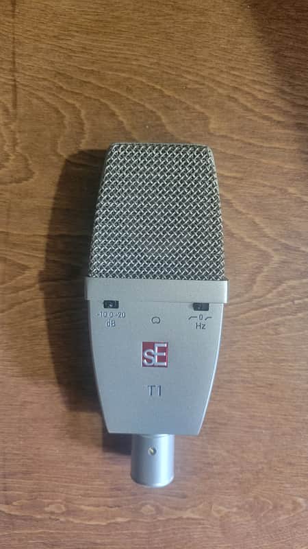 sE Electronics T1 Large Diaphragm Cardioid Condenser Microphone 2024 - Present - Nickel