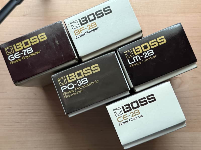 Boss Brown Bass Pedals (Complete Set)