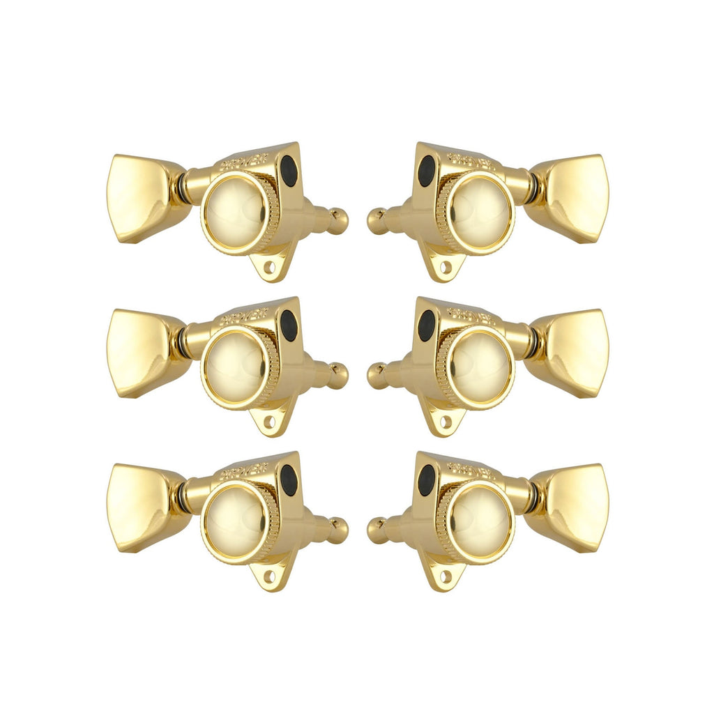 Grover 502GK Roto-Grip Locking Rotomatic Gold Machine Heads 3+3 – Keystone Style