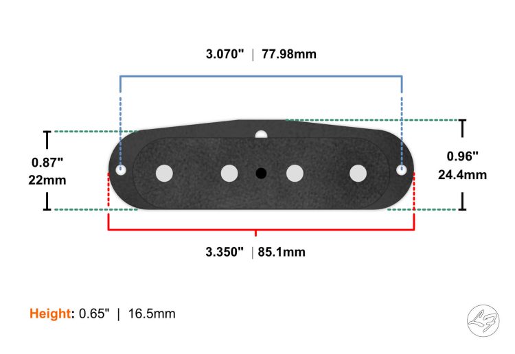 Fralin Split ’51 P-Bass Pickup