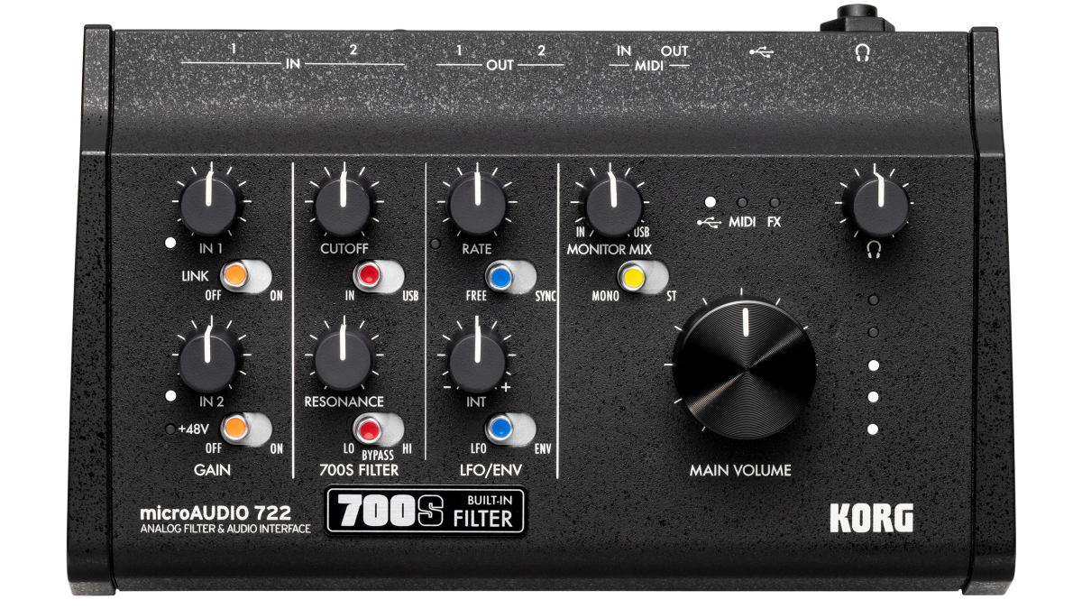microAUDIO 722 Analogue Filter and Audio Interface