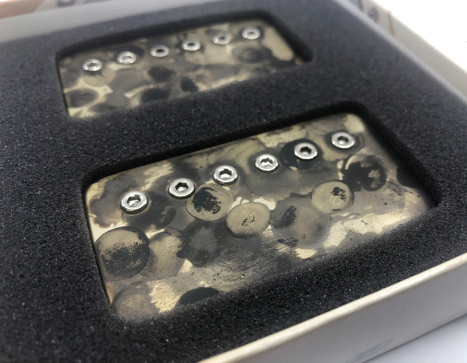 Bare Knuckle Nailbomb Humbucker Pickup Set – Camo