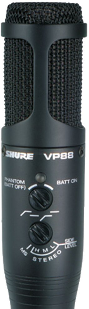 SHURE VP88 — Microphone, studio recording microphone body