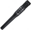 Black Shure VP88 microphone with mesh head and controls on body visible against white background.