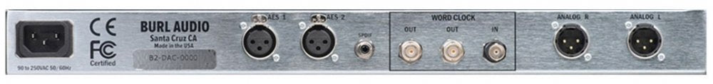 BURL AUDIO B2 Bomber DAC — Converter