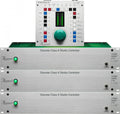 Front view of Crane Song Avocet audio monitor controller with multiple rack units and a control panel with buttons, knob, and level meter.