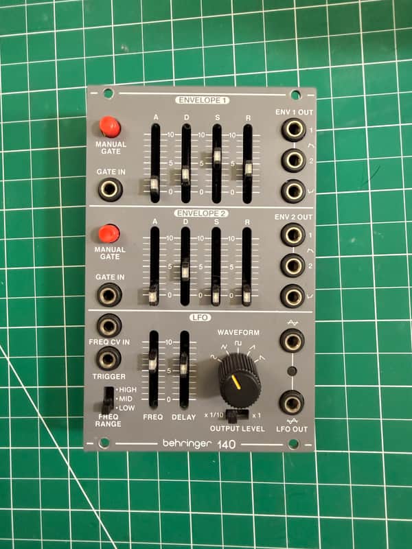 Behringer 140 Dual Envelope/LFO Eurorack Synthesizer Module 2020 - Present - Gray