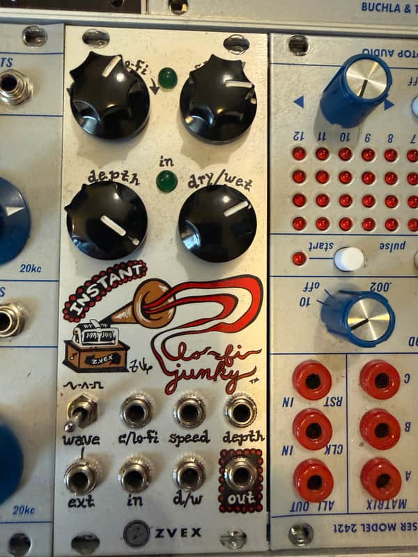 Zvex Instant Lo-Fi Junky Eurorack Module 2010s - Graphic