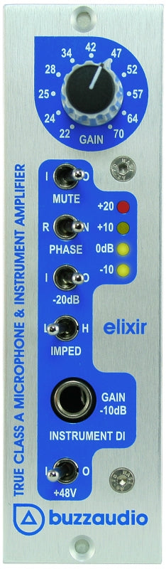 BUZZ AUDIO Elixir — Preamp / DI
