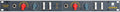 Front panel of a Chandler Limited EMI TG2 audio equipment with knobs, switches, and a 1/4 inch jack.