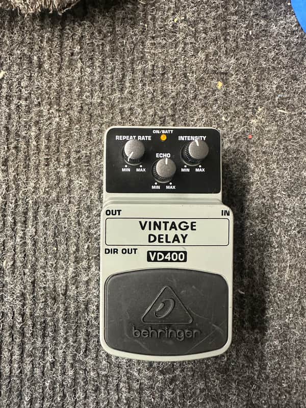 Behringer VD400 Vintage Analog Delay Pedal 2010s - Gray