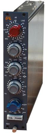 BAE 1023 - Mic Pre/EQ Module — Preamp / DI