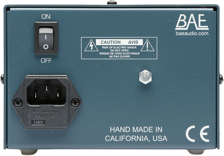 BAE 1084 - Mic Pre/EQ 19'' Rackmount Single with PSU — Equalizer