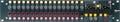 Front panel of a Neve 8816 summing mixer with rotary knobs, push buttons, a headphone jack, and level meter.