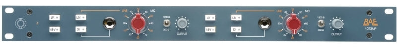 BAE 1073 - MPF Stereo Channel with PSU — Microphone, studio recording microphone body